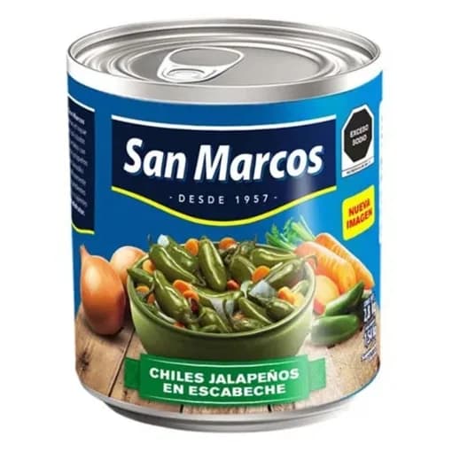 CHILE ENTERO SAN MARCOS — CHILES JALAPEÑOS